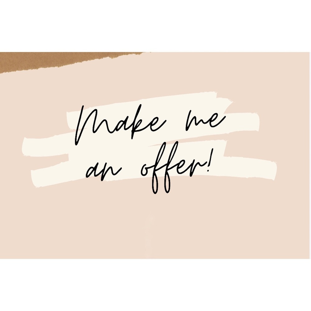 Make me an offer I’ll accept!